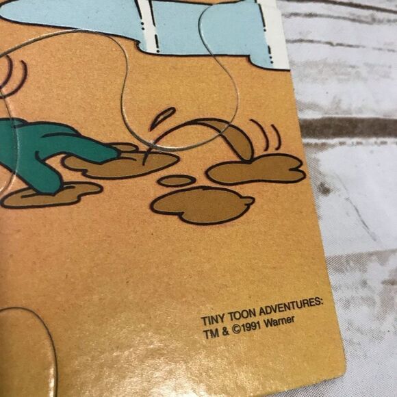 Milton Bradley Tiny Toon Adventures Puzzle 24‎ Pieces Vintage Diving Competition - Picture 7 of 10